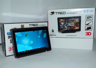 Harga dan Spesifikasi Tablet TREQ A10B2-4GB Basic 2
