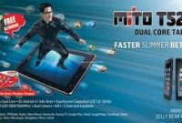 Spesifikasi dan Harga Tablet Mito t520, Bukan Mito t250 ya