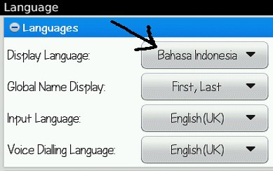 Menambahkan Bahasa Indonesia di BlackBerry