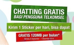 Gratis Chatting Telkomsel dan WeChat