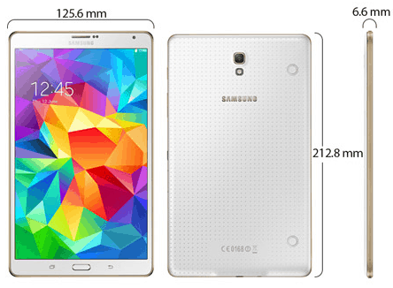 Review Galaxy Tab S 8.4 SM-T705