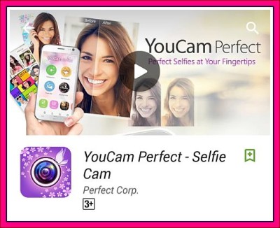 aplikasi android selfie Youcam Perfect