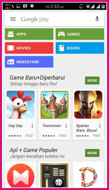 aplikasi google play store android
