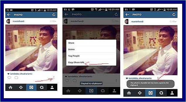 cara menyimpan foto instagram tanpa aplikasi