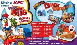 Menu dan Harga Paket Ultah KFC Terbaru 2022