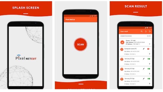 Pixel NetCut WiFi Analyzer