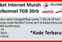 Daftar Internet Murah Telkomsel