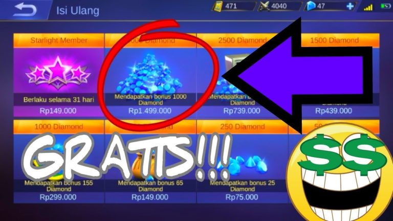 Cara Mendapatkan Diamond Gratis Mobile Legends Dengan Mudah