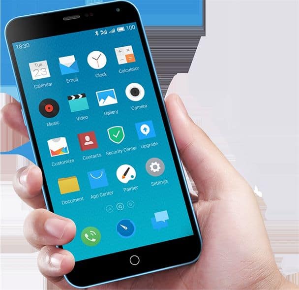 Meizu M1 Blue Charm Hp Android Lokal Berkualitas