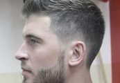 gaya rambut pria short and beard