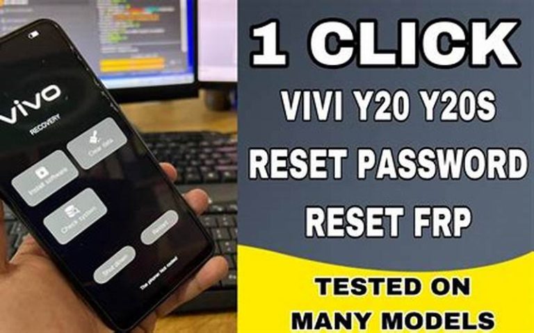 Cara Reset HP Vivo Y20: Panduan Lengkap