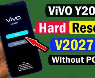 Cara Reset Hp Vivo Y20 Dengan Pc