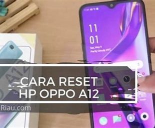 Reset Hp Oppo A15 Menggunakan Tombol Kombinasi