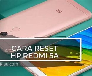 Konfirmasi Reset Pabrik Redmi 5A