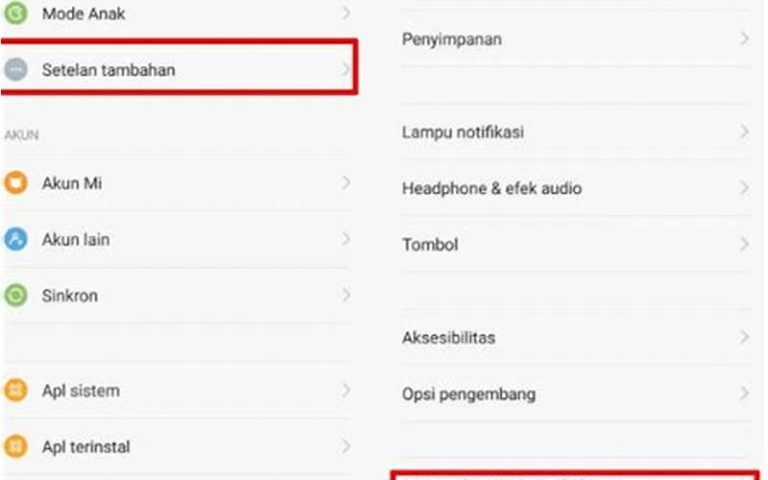 Cara Reset HP Advan G5