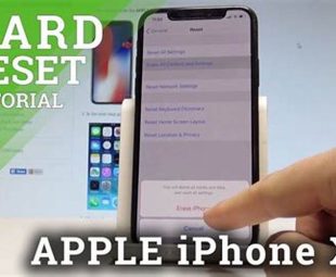 Reset Iphone X Dengan Menghapus Semua Konten Dan Pengaturan