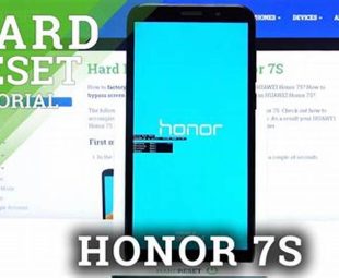 Reset Data Hp Honor 7S