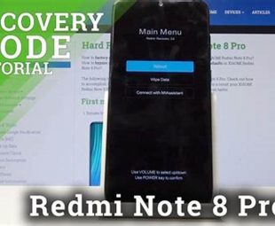 Mode Recovery Redmi 8