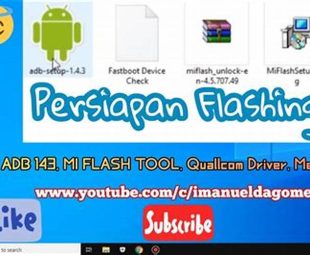 Persiapan Sebelum Flashing