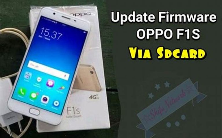 Cara Flash HP Oppo F1s