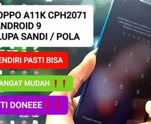 Cara Reset Hp Oppo A11K Dengan Menggunakan Tombol Kombinasi