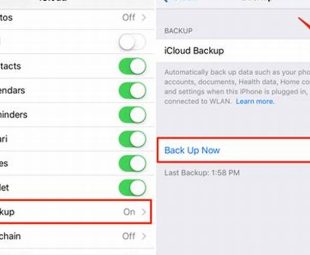 Backup Data Iphone 6S