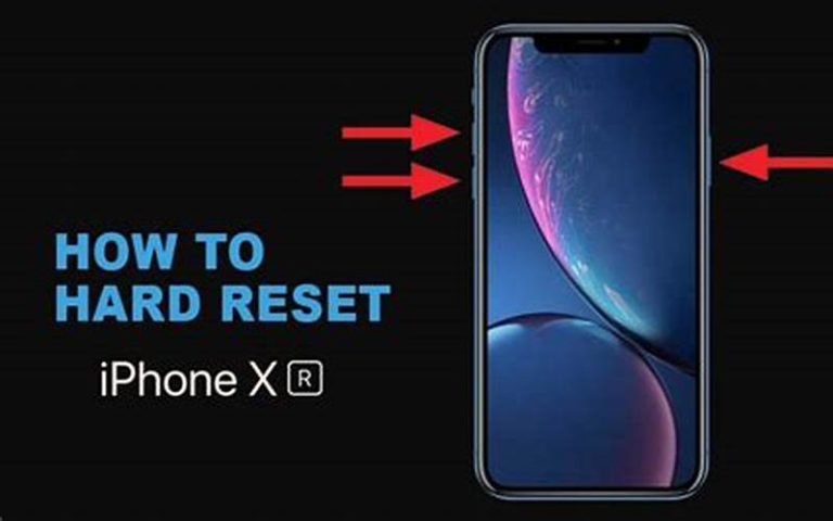 Cara Reset HP iPhone XR