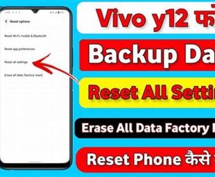 Backup Data Vivo Y12I