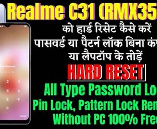 Reset Hp Realme C31 Melalui Tombol Kombinasi