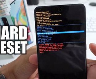 Wipe Data Factory Reset Samsung A71