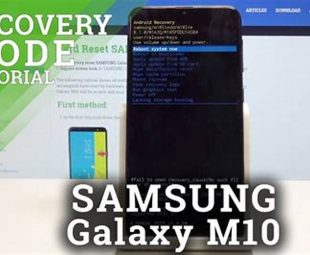 Samsung M10 Recovery Mode