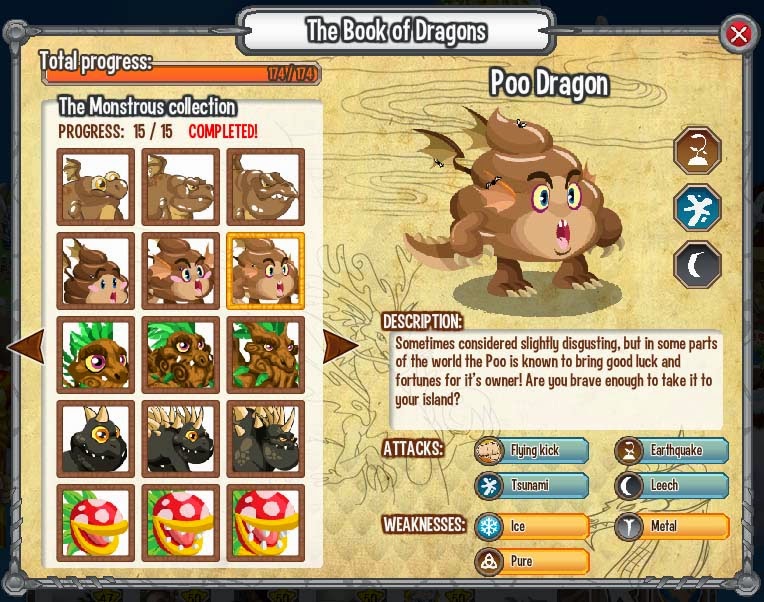 Cara mendapatkan Poo Dragon di Dragon City