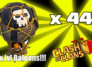 balloon clash of clans