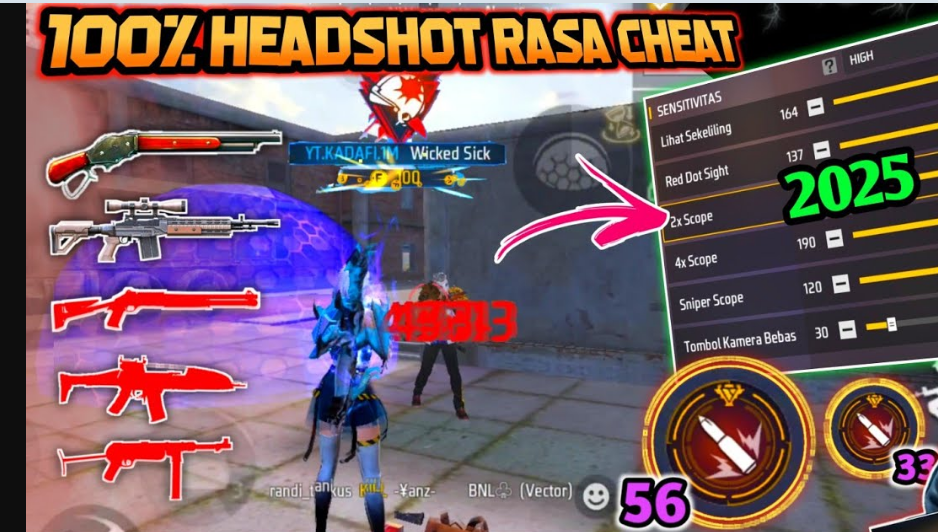 Cheat FF Auto Headshot