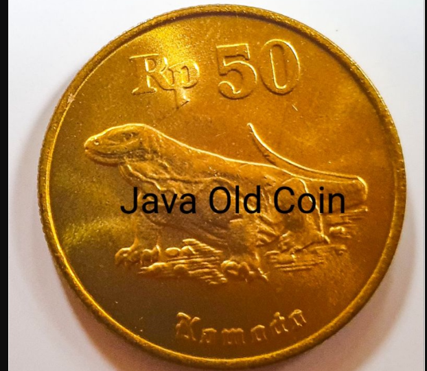 Harga Koin 50 Rupiah Komodo 1996