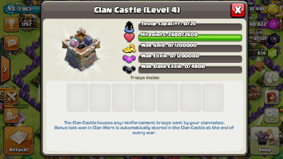 Kapan Waktu Terbaik Untuk Collect Loot Di Clan Castle ?