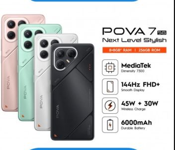 Daftar Harga HP Tecno Pova 7 Series Terbaru 2026: Mulai 1 Jutaan, Spesifikasi Gaming Gahar!