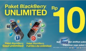 Paket BlackBerry XL Unlimited Paket BlackBerry XL Unlimited Bulanan Cuma 10 Ribu