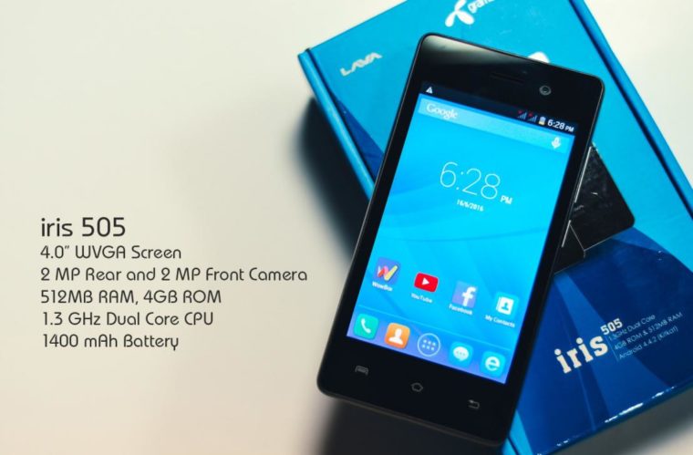 Lava Iris 505