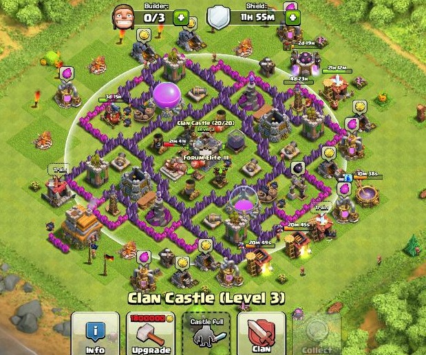 5 Gambar Base COC TH 7 Terbaik dan Terkuat | Blog Campuran
